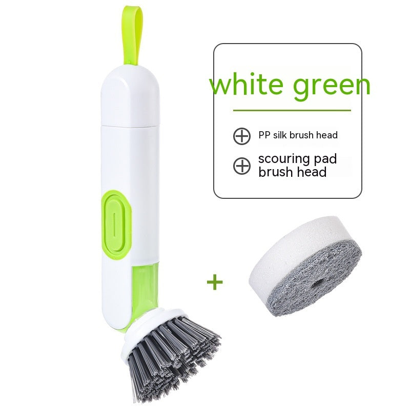 VinZona multi-purpose kitchen dish brush with scrubbing bristles, ideal for dishwashing and cleaning in cooking and kitchen tasks.
