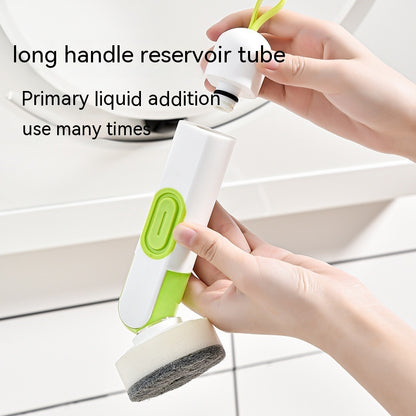 Vinzona multi-purpose kitchen dish brush with scrubber for dishwashing and cleaning, featuring durable bristles and ergonomic handle.
