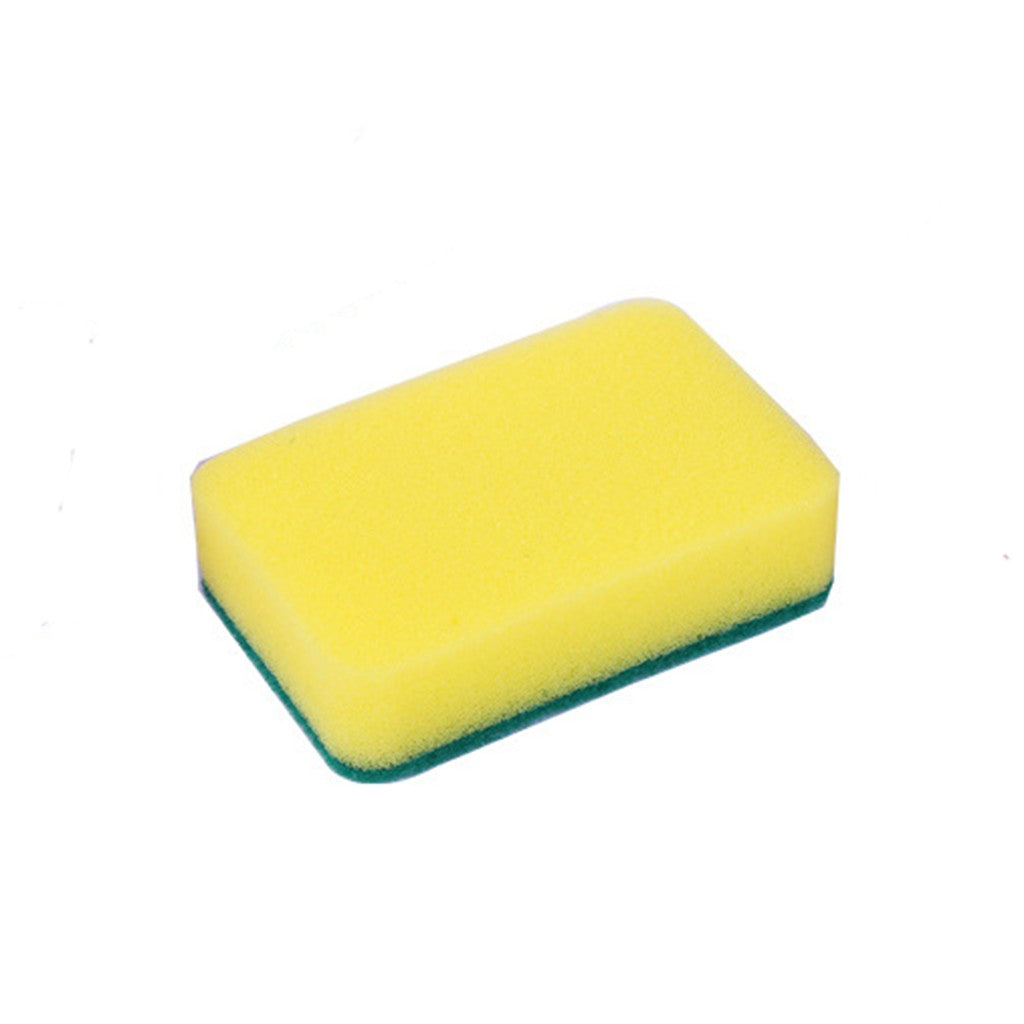 Vinzona multi-purpose dish brush with soap dispenser, kitchen cleaning tool for washing dishes and kitchen organization.