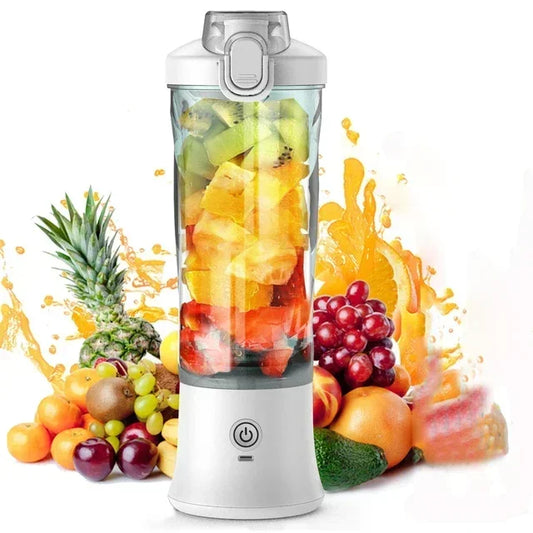 Vinzona portable 600ml USB rechargeable personal blender for smoothies and fruit blending in compact kitchen use