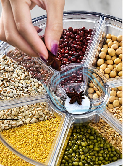 Vinzona food-grade plastic rice storage container with airtight lid, ideal for kitchen organization and keeping rice fresh.