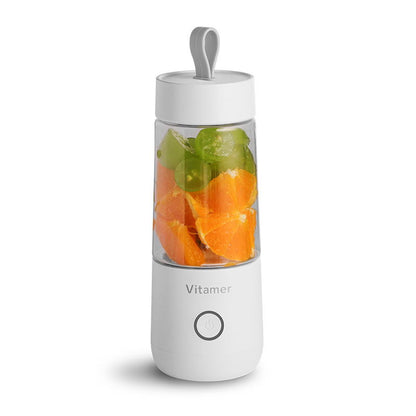 Vinzona 350ml portable USB rechargeable blender for smoothies and juices, compact fruit and vegetable personal blender.